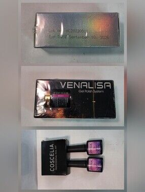 Gel Polish (3pcs.) Venalisa Gel Polish, Double Rhythm, Coscelia.